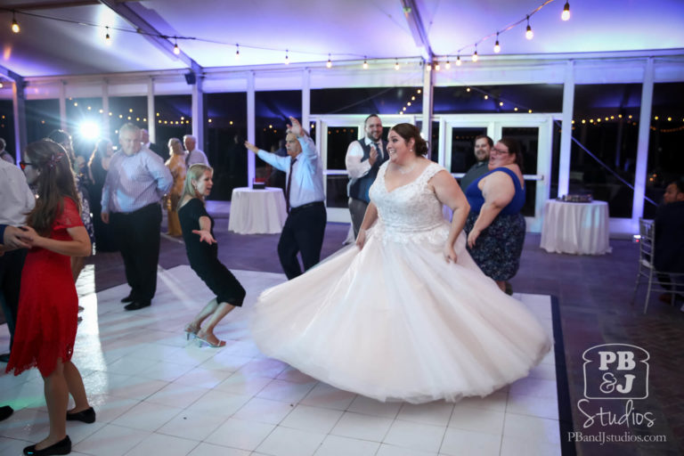Bride on Dance Floor