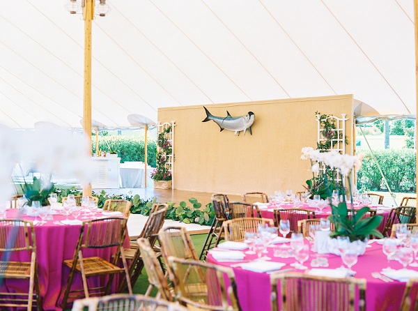 Gasparilla Inn-Pink and White Wedding-A Chair Affair