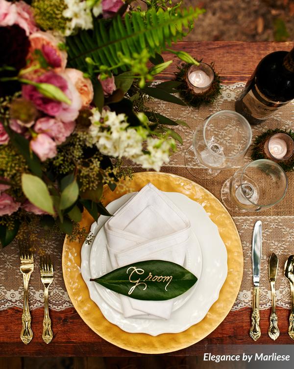 Groom Place Setting