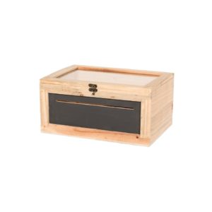 Wooden Card Box with Chalkboard Front - A Chair Affair Rentals