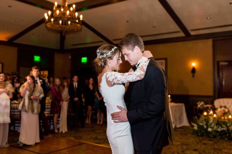 Bride and Groom First Dance