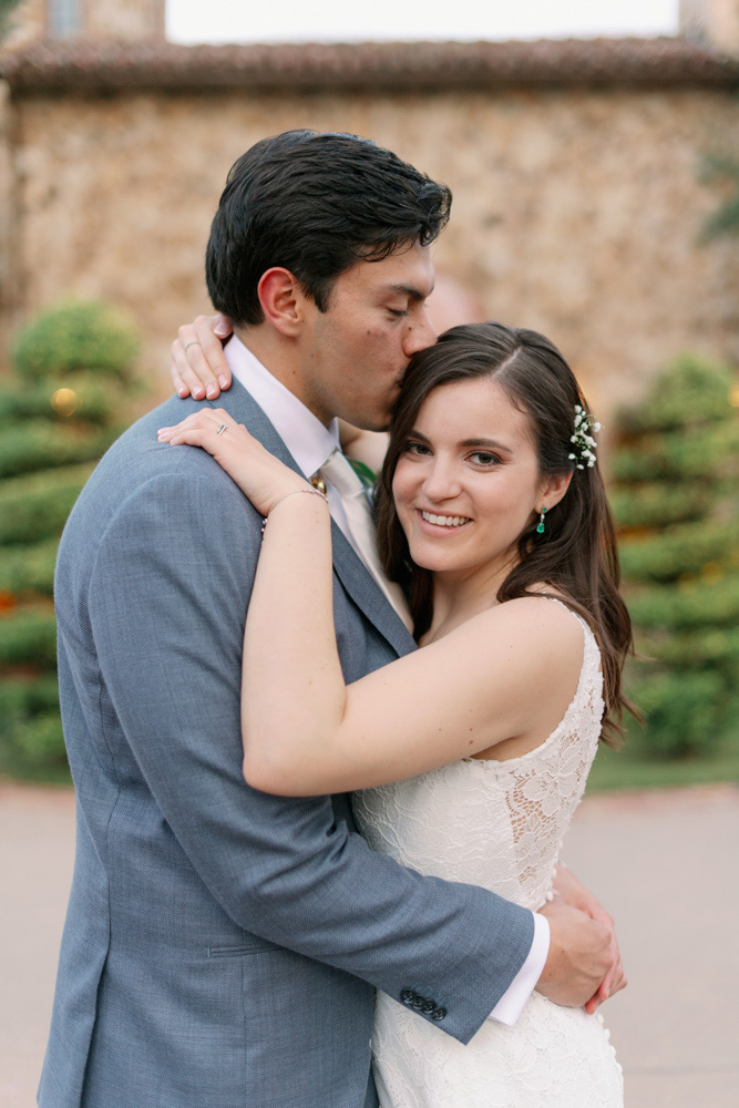 Bride and Groom at Bella Collina