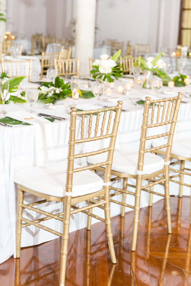 Isleworth Country Club-A Chair Affair-Modern tropical wedding