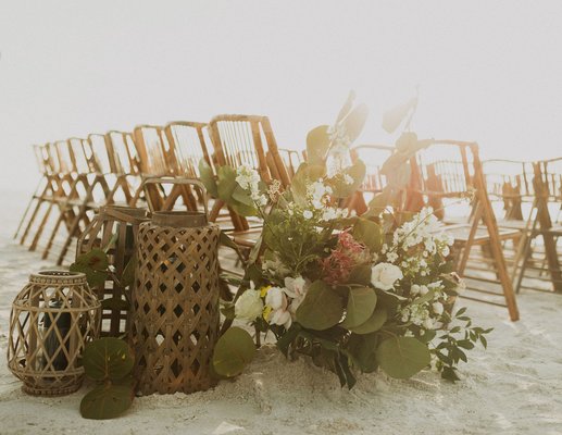 Boho Chic Beachside Wedding- 