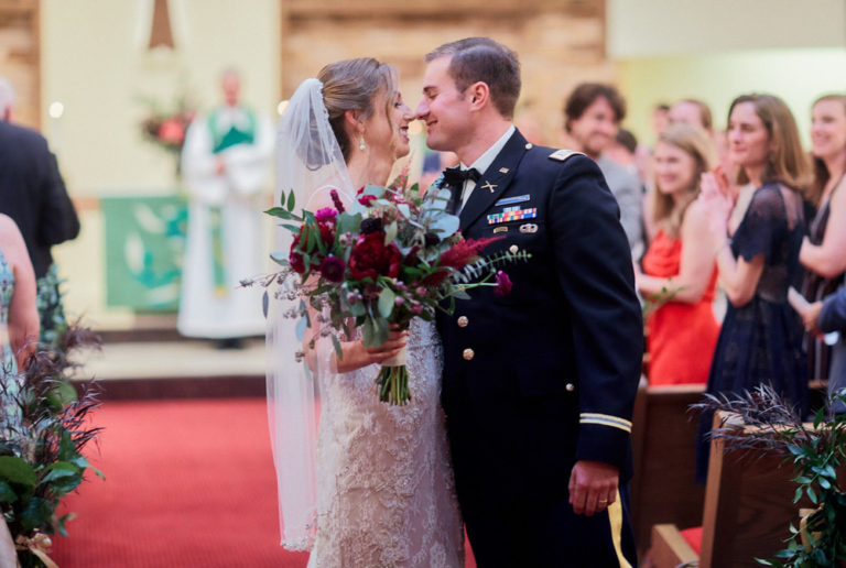 Bride and Groom Recessional