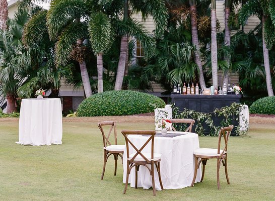 Gasparilla Inn and Club Outdoor Wedding-A Chair Affair