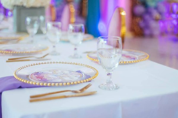 Glamorous Gold Baby Shower-A Chair Affair