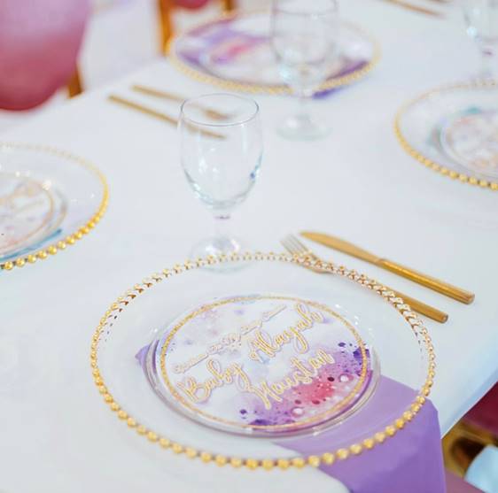 Glamorous Gold Baby Shower-A Chair Affair