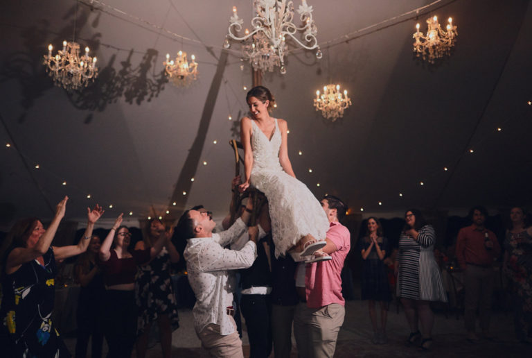 Wedding Reception on Beach