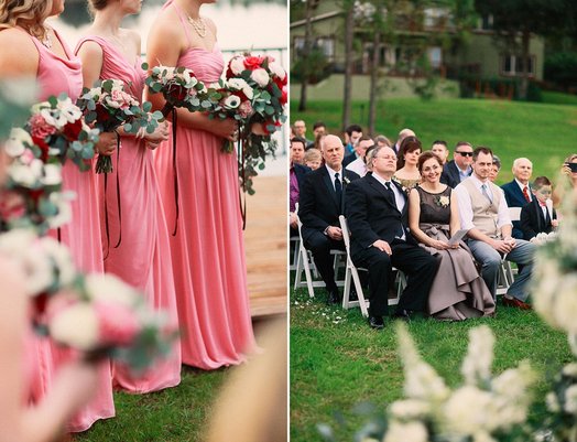 skyline-ranch-garden and gold wedding