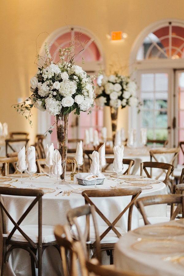 The Orlo Wedding-A Chair Affair-Monaco Table-french county chair- bride and groom