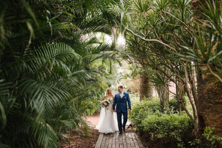 Bride and Groom in St. Petersburg