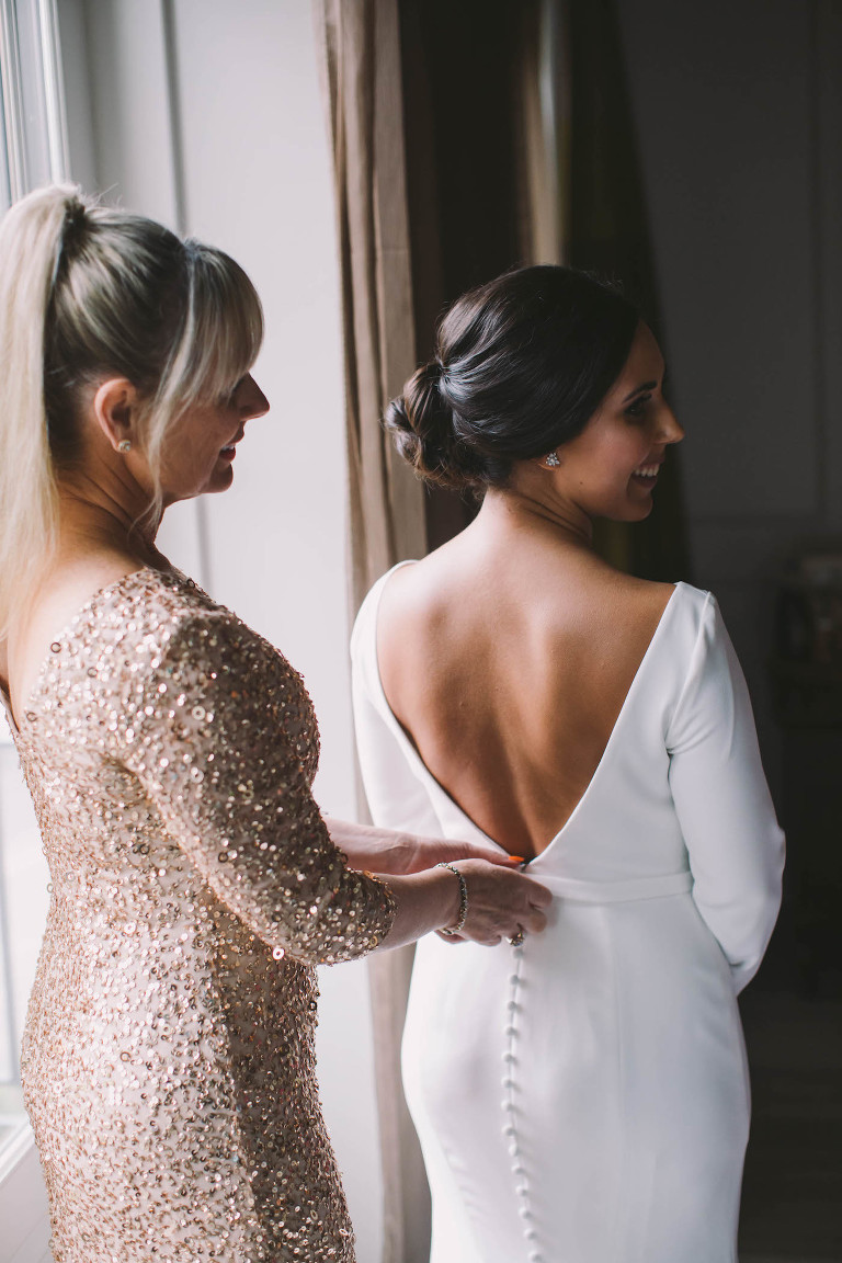 Mother of the Bride with Bride