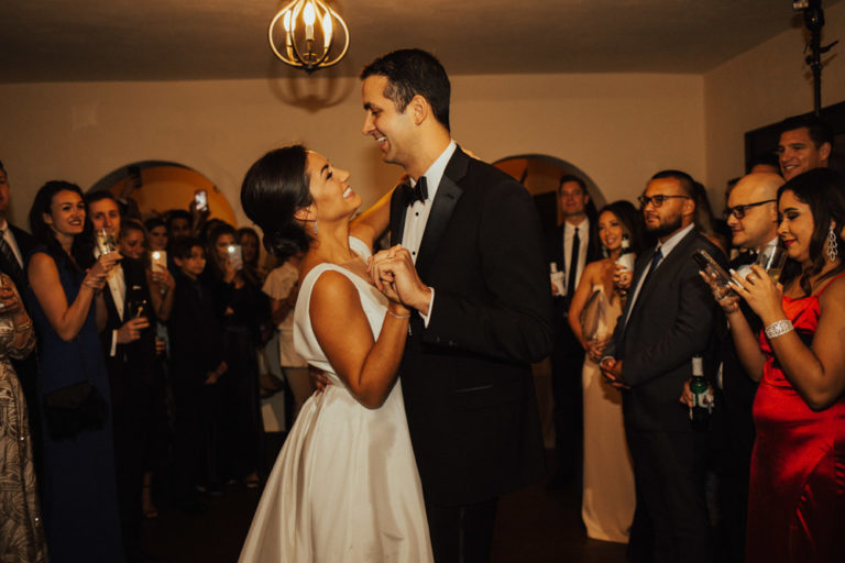 Bride and Groom First Dance