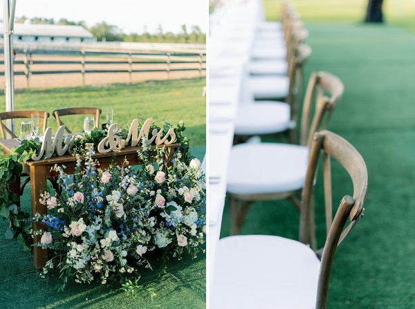 Intimate Backyard Wedding-A Chair Affair
