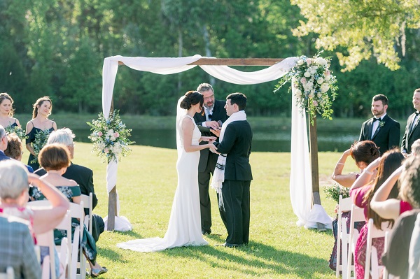 Intimate Backyard Wedding-A Chair Affair