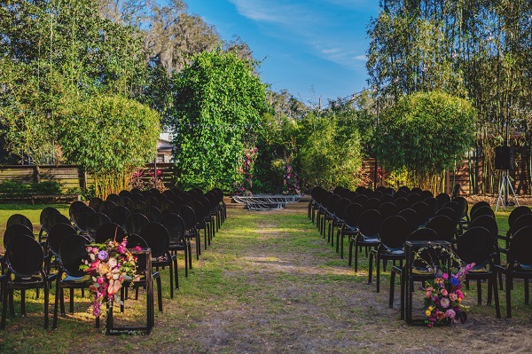 A Chair Affair-smoke bomb wedding