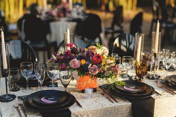 A Chair Affair-smoke bomb wedding