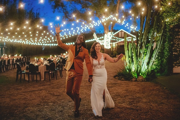 A Chair Affair-smoke bomb wedding