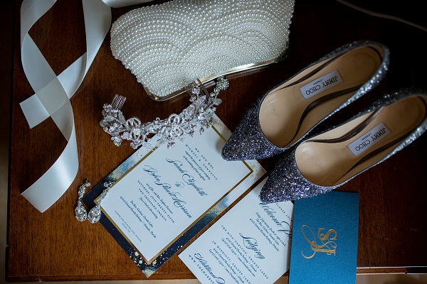 Blue and Gold Ritz Carlton Wedding-A Chair Affair