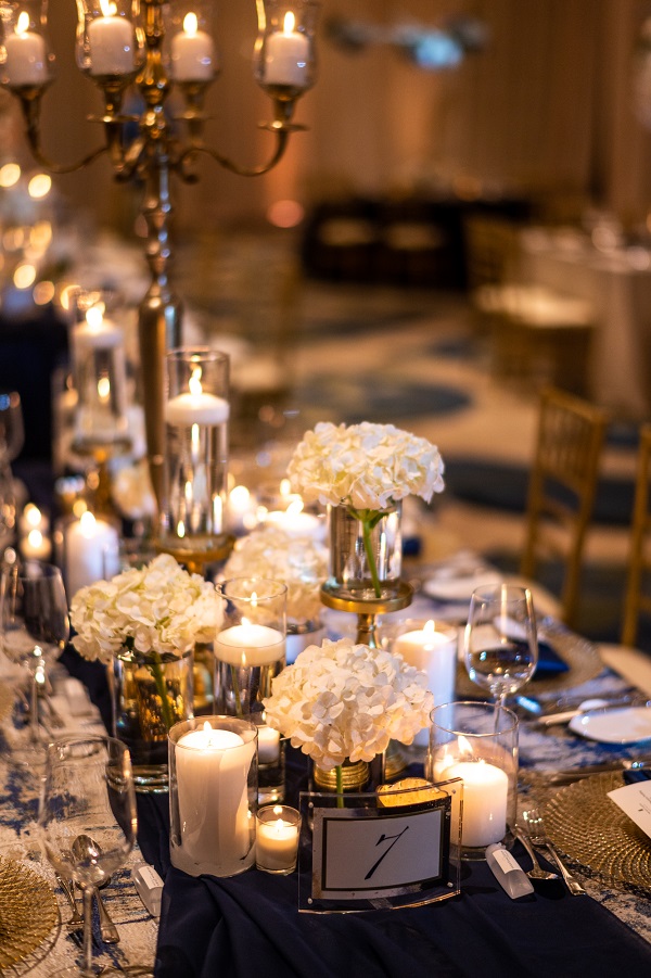 Blue and Gold Ritz Carlton Wedding-A Chair Affair