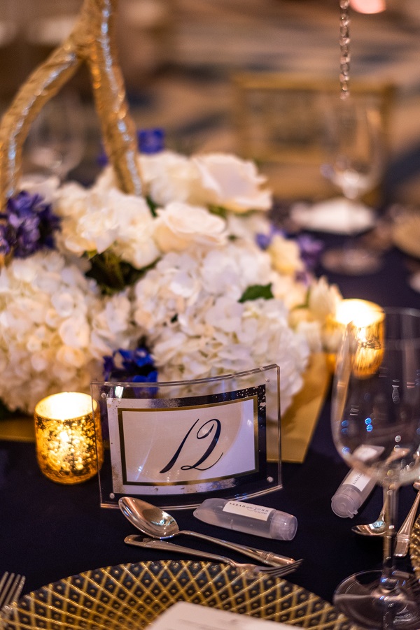 Blue and Gold Ritz Carlton Wedding-A Chair Affair