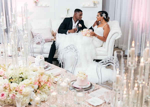 Glamorous Blush Wedding-A Chair Affair