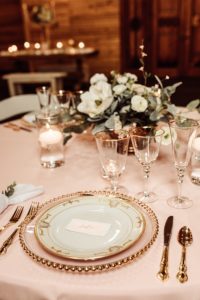 Silk Flower Romantic Styled Shoot
