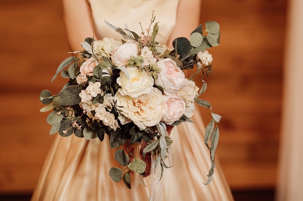 Silk Flower Romantic Styled Shoot