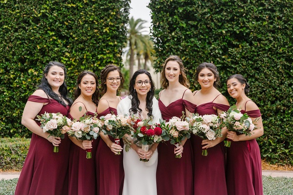 A Chair Affair-Militza and Zubin-burgundy and ivory wedding