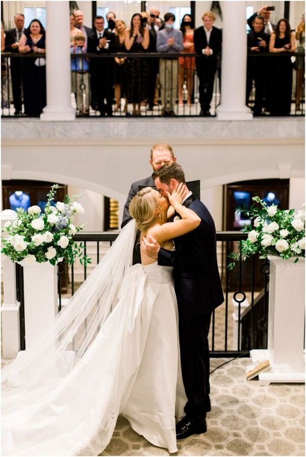 Lake Nona Dusty Blue Wedding- A Chair Affair