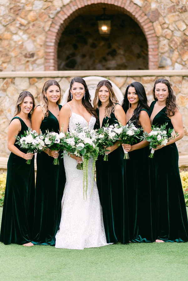 A Chair Affair-Bella Collina Modern Emerald Wedding