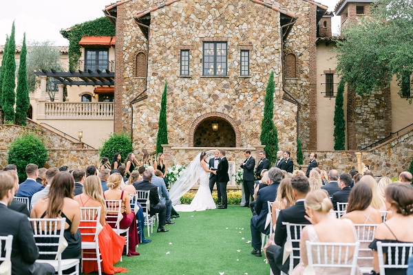 A Chair Affair-Bella Collina Modern Emerald Wedding