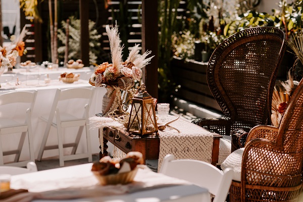 A Chair Affair-Boho Floral Wedding