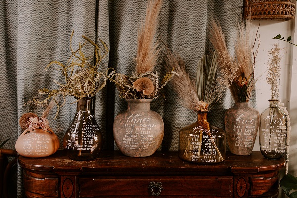 A Chair Affair-Boho Floral Wedding