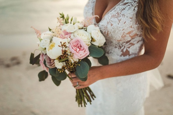 rustic beach wedding