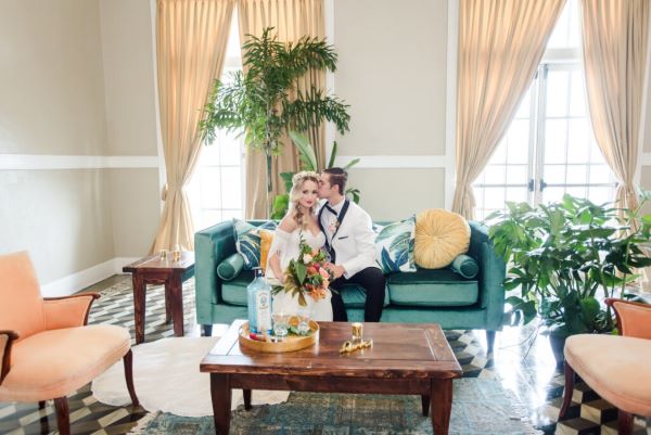 Tampa Modern Boho Tropical Wedding Styled Shoot