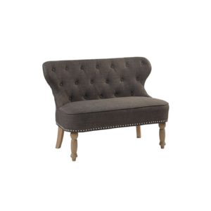 The Willow Charcoal Settee