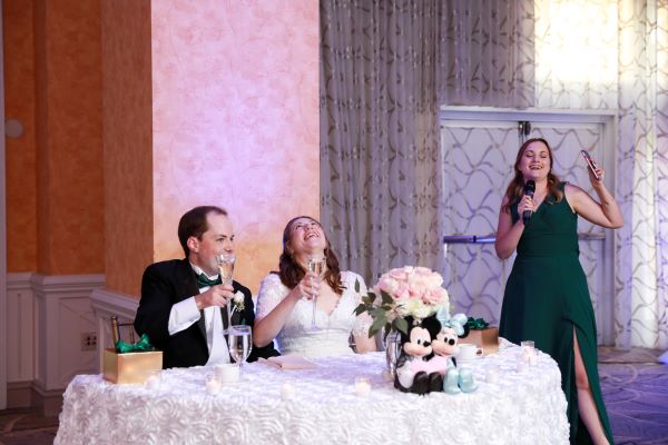 Green and Gold Wedding at Gaylord Palms Hotel