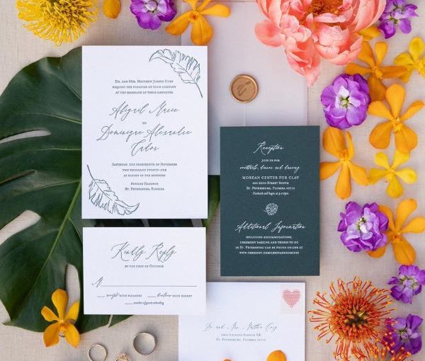 Tropical Tampa Wedding Featured on Wedding Wire