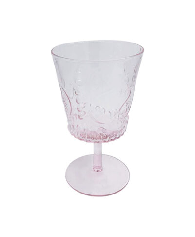 Pink Vintage Goblet