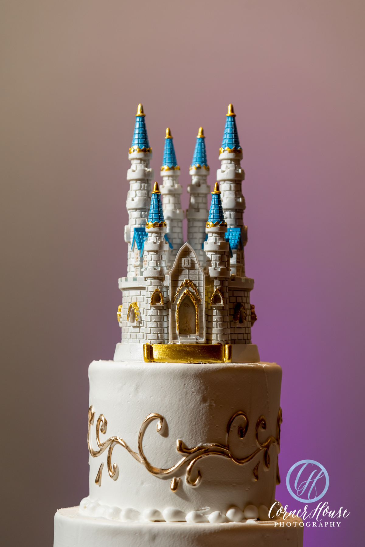 Disney Bridal Cake Topper