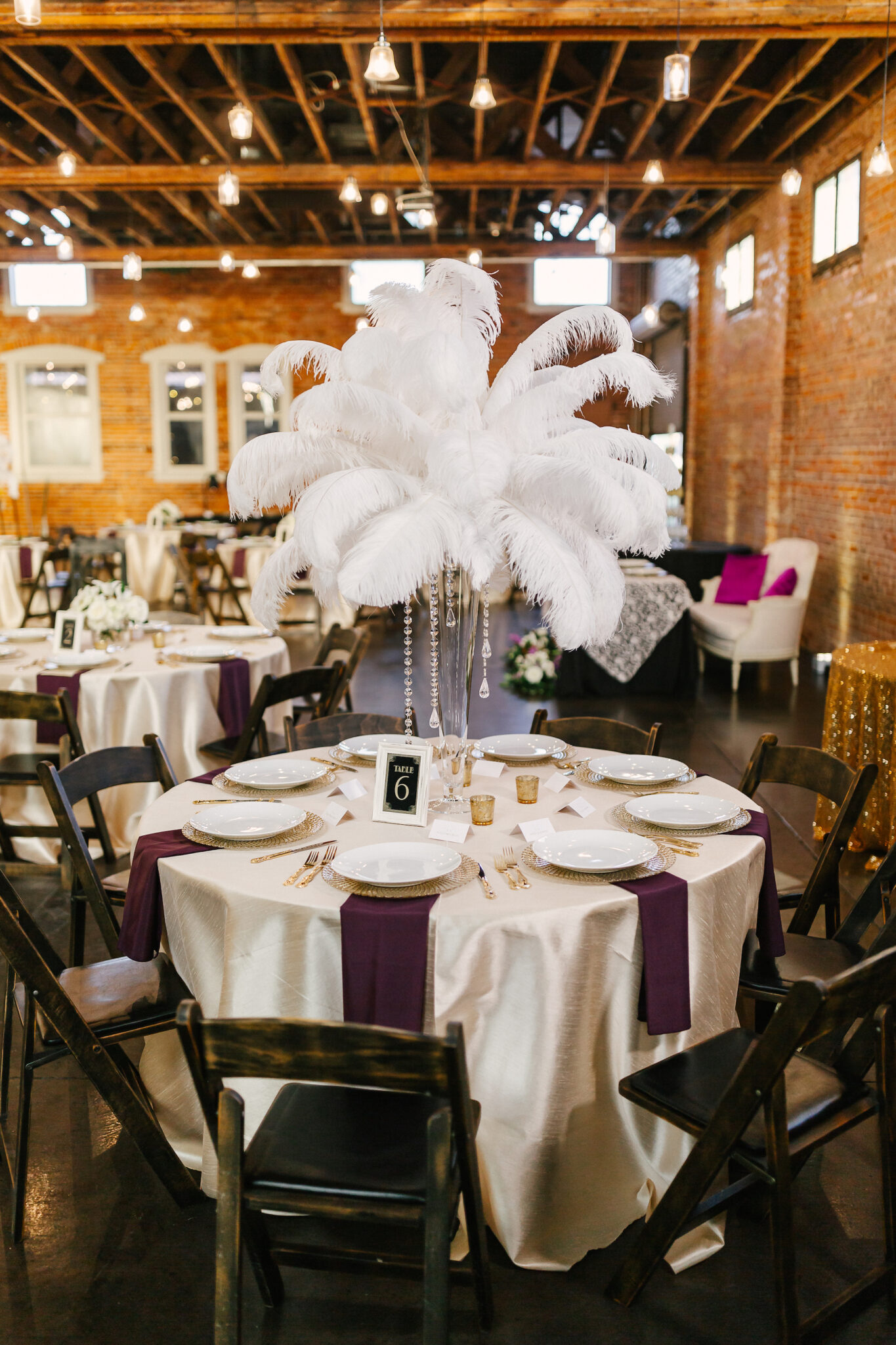 Roaring Twenties Rooftop Wedding - A Chair Affair, Inc.
