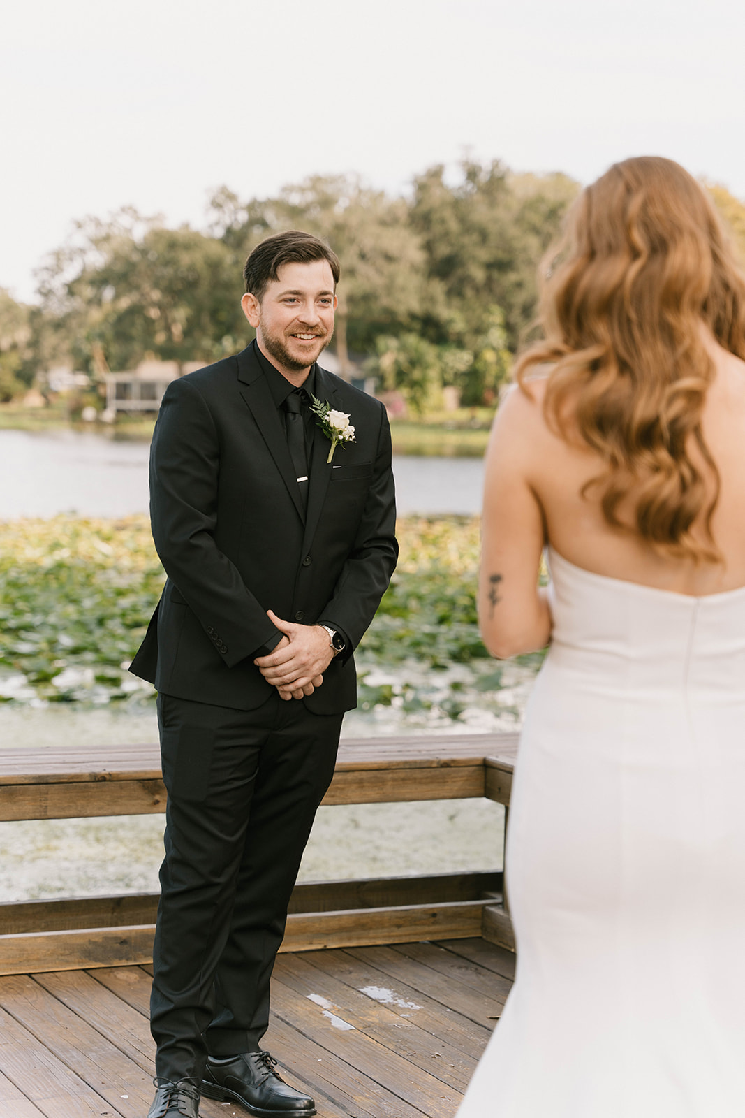 First-Look-Grooms-Reaction
