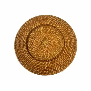 Light Wicker Charger