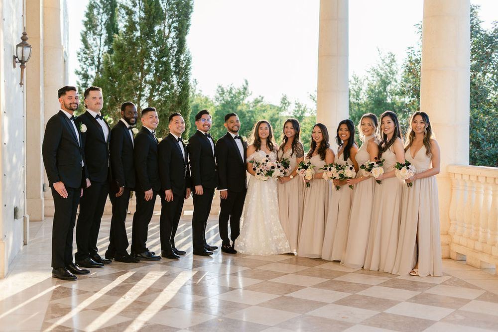 The-Bridal-Party-For-The-Magical-Regent-Wedding