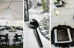How To Create A Timeless Black & White Wedding