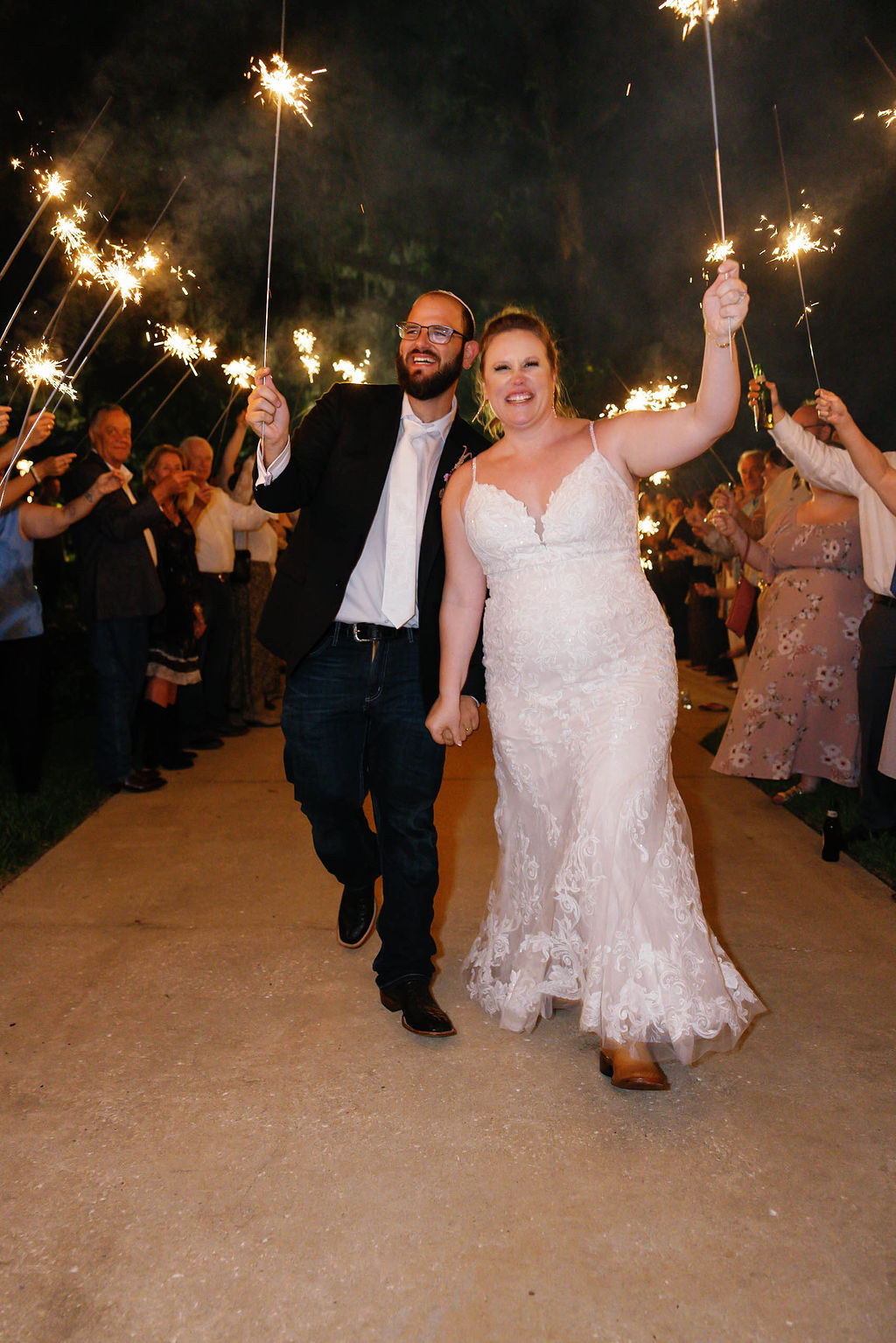 Ashley and Justin Sparkler Exit