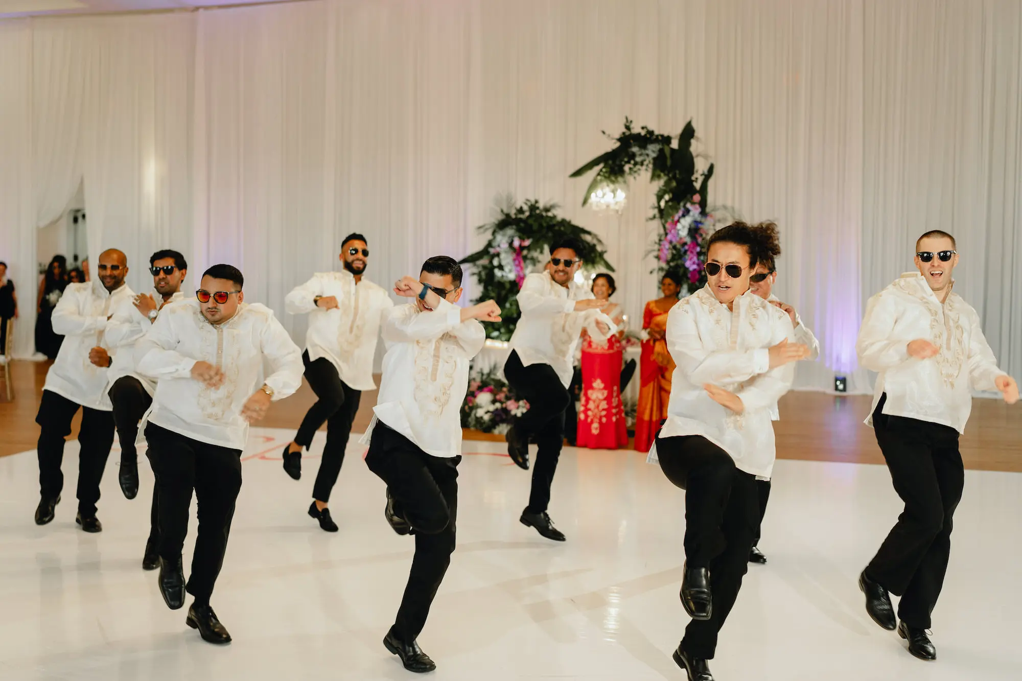 groomsmen dance