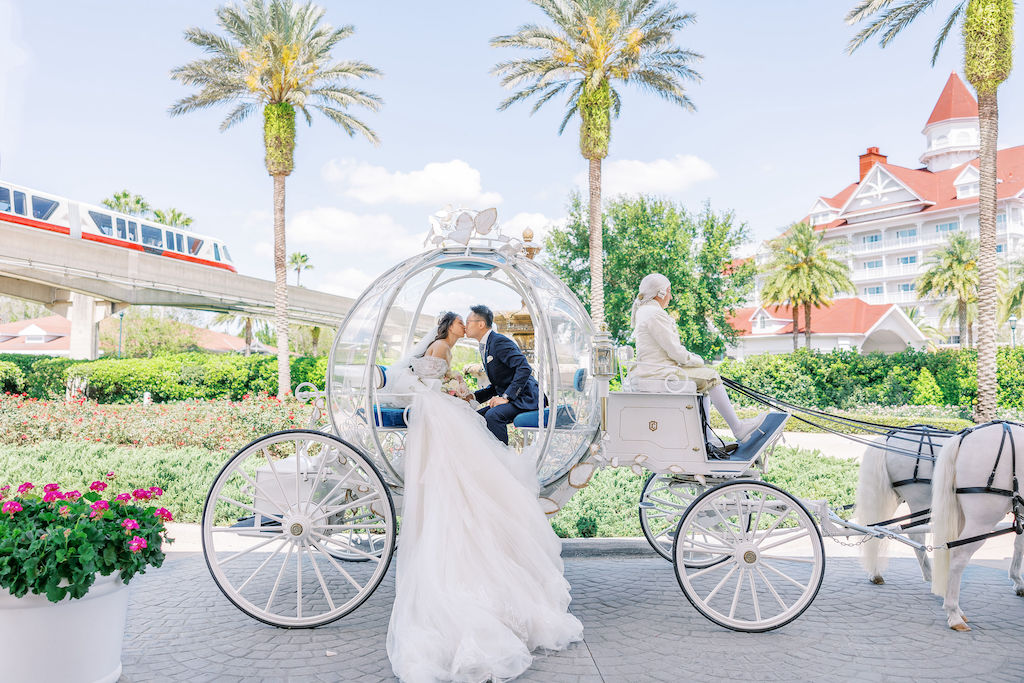 cinderella carriage wedding